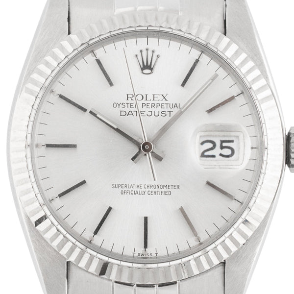 Datejust 36mm Silver Dial 1979 - 16014