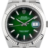 Datejust 41mm Green Ombré Dial 2026 - 126334