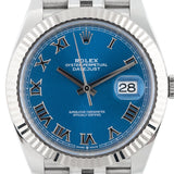 Datejust 41mm Azzurro Dial 2023 Jubilee - 126334