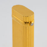 Lighter Golden Godron Vertical Stripe - Les Must de Cartier