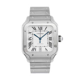 Santos de Cartier White Dial Unworn 2025 - WSSA0018