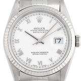 Datejust 36mm White Roman Dial 1990 - 16234