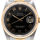 Datejust 36mm Black Roman Dial 1991 - 16233