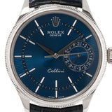 Cellini Date 39mm Whitegold Blue Dial 2018 - 50519