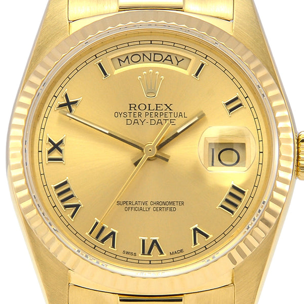 Day-Date 36mm Golden Roman Dial 1980 - 18038