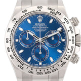 Daytona White Gold Blue Dial 2021 - 116509