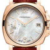 Piccolo Due Madreperla Roségold 38mm - PAM01280