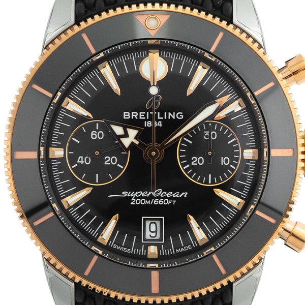 Superocean Heritage B01 Chronograph 42mm Black Dial 2025 - UB0156H11B1S1
