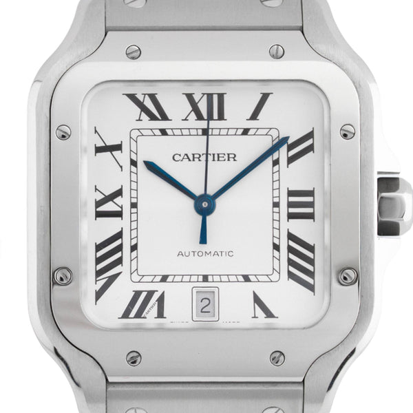 Santos de Cartier White Dial Unworn 2025 - WSSA0018