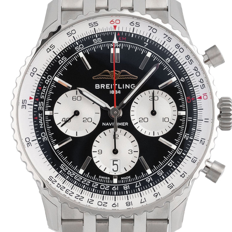 Navitimer Chronograph Black Dial 43mm 2025 - AB0138