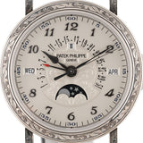 Grand Complications Engraved Perpetual Calendar White Gold Silver Opaline Dial 2022 -  5160/500G-001
