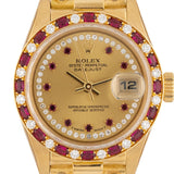 Lady-Datejust 26mm Confirmed All Factory Diamond Setting 1990 - 69198