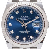 Datejust 41mm Blue Diamond Dial 2025 Jubilee - 126334