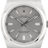 Oyster Perpetual 36 Silver Dial Full Set LC 100 2015 - 116000