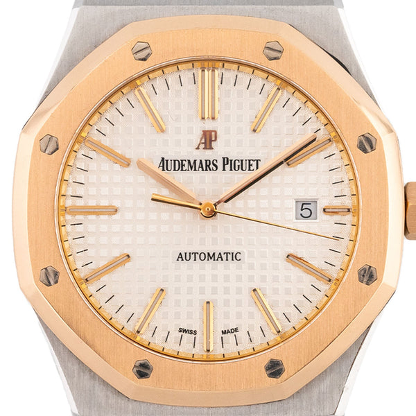 Royal Oak White Dial - 15400SR.OO.1220SR.01