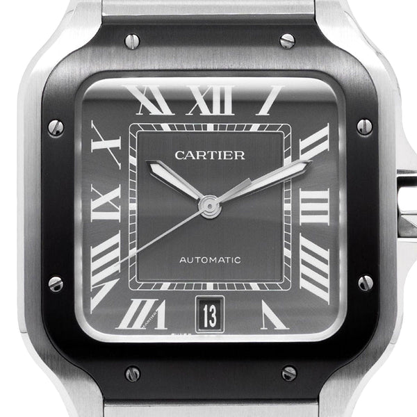 Santos de Cartier Grey Dial Unworn 2025 - WSSA0037