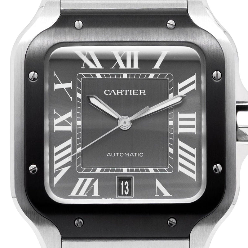 Santos de Cartier Grey Dial Unworn 2025 - WSSA0037