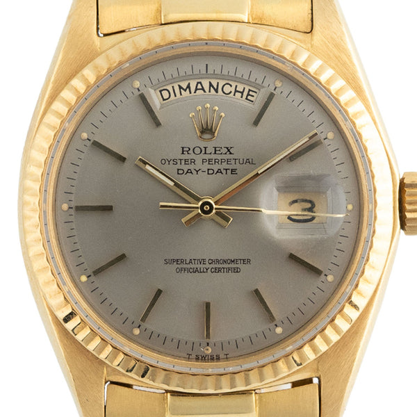 Day-Date 36mm Silver Dial - 1803