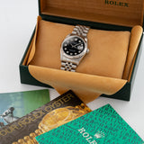 Datejust 36mm Black Diamond Dial 2003 - 16234