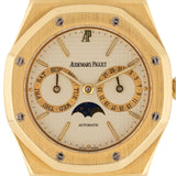 Royal Oak Day-Date Moonphase White Dial - 25594BA