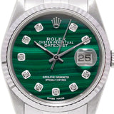 Datejust 36mm Malachite Diamond Dial 1988 - 16234