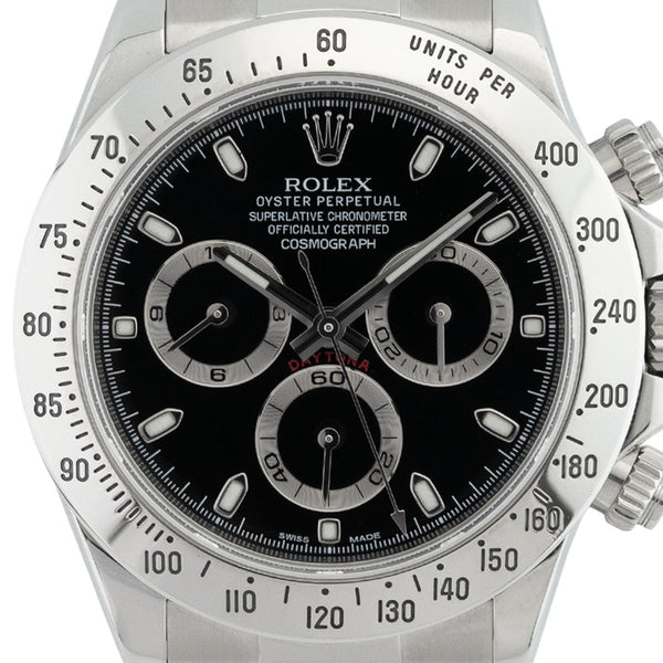 Daytona Cosmograph Black Dial 2012 - 116520