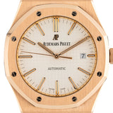 Royal Oak White Dial 2015 - 15400OR.OO.D088CR.01