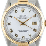 Datejust 36mm White Roman Dial 1987 - 16013