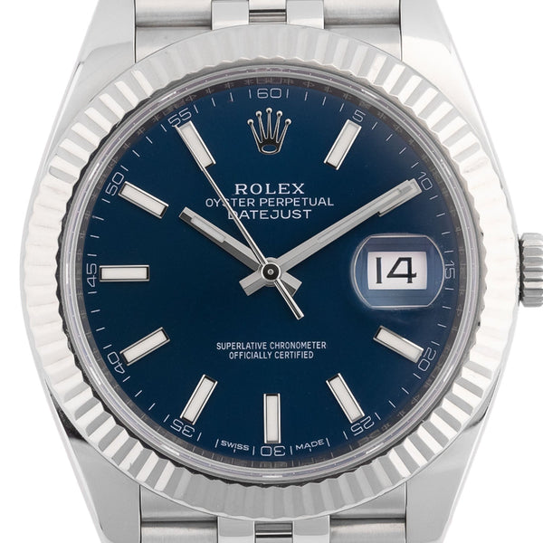 Datejust 41mm Blue Dial 2020 Jubilee - 126334