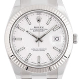 Datejust 41mm White Dial Unworn 2025 Oyster - 126334