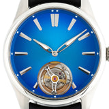 Pioneer Tourbillon Arctic Blue Dial - 3804-1208