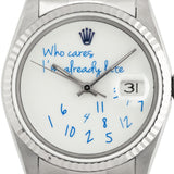 Datejust 36mm Who Cares Dial 1991 - 16234