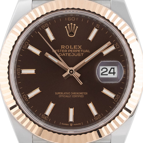 Datejust 41mm Chocolate Dial 2021 Jubilee - 126331