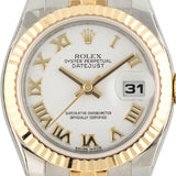 Lady Datejust 26mm Golden Roman Dial 2011 - 179173