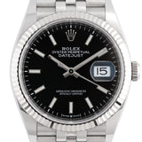 Datejust 36mm Rhodium Dial Full Set 2021 Jubilee - 126234
