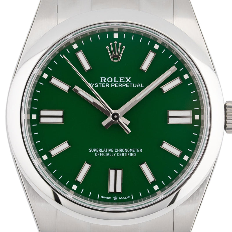 Oyster Perpetual 41mm Green Dial Unworn 2026 - 134300