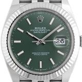 Datejust 41 Green Dial 2025 Jubilee - 126334