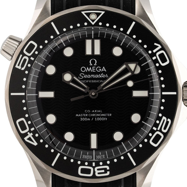 Seamaster Diver 300 M Black Dial LC100 2025 - 210.32.42.20.01.003