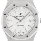 Royal Oak White Dial 2017 - 15400ST.OO.1220ST.02.A