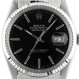 Datejust 36mm Black Dial 1984  - 16014
