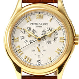 Annual Calendar Yellowgold Automatic White Dial - 5035G