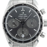 Speedmaster Co-Axial Chronograph 38mm Grey Dial 2018- 324.30.38.50.06.001