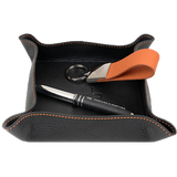 Leather Tray - Black