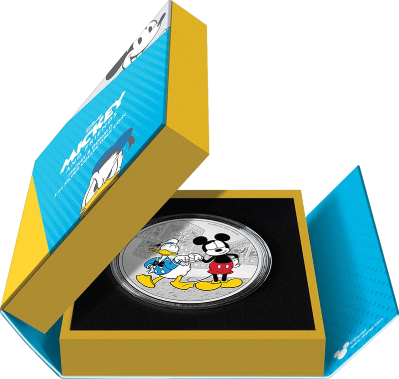 3 oz Silver Donald Duck Mickey & Friends Walt Disney 2023 (edition: 1,000 | colored | proof)