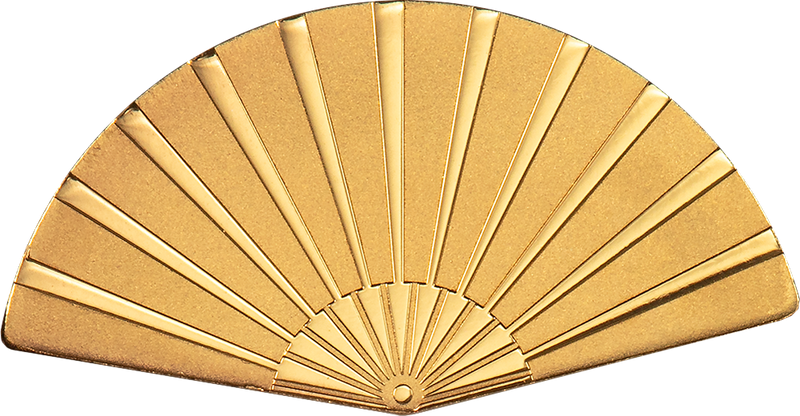 0,5g Asian Fan Gold (Edition: 15.000)