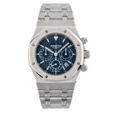 Royal Oak Chronograph Steel Automatic Blue Dial - 25860ST