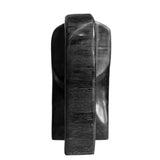 Black Petrified Wood Elephant 5"