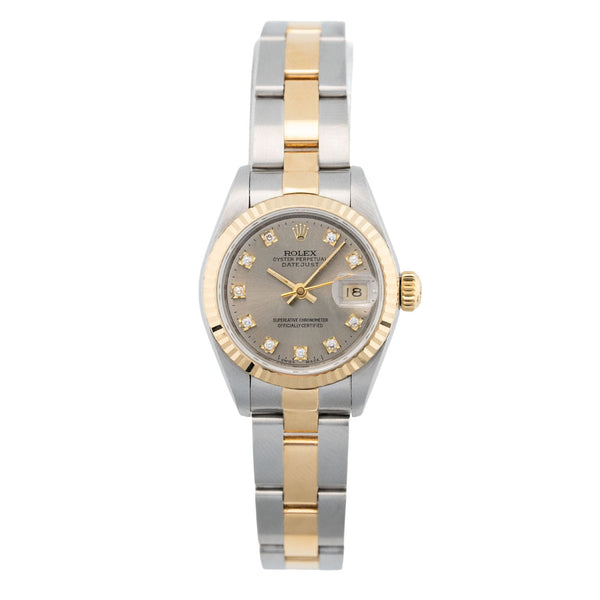 Lady Datejust 26mm Silver Diamond Dial 1991 Oyster - 69173