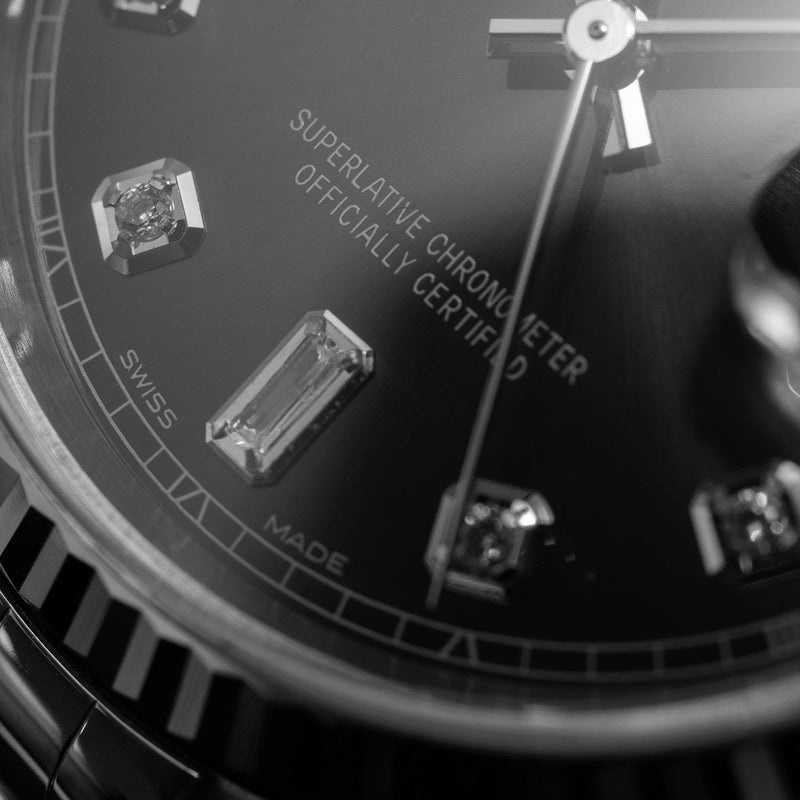 Datejust 36mm Grey Baguette Diamond Dial 1991 - 16234