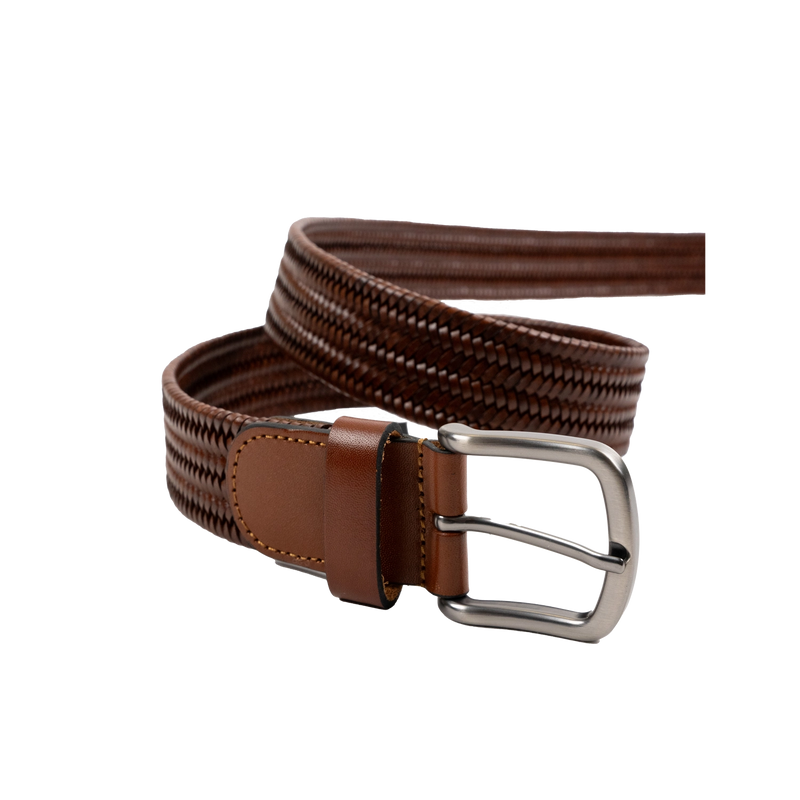 Braided Leather Belt